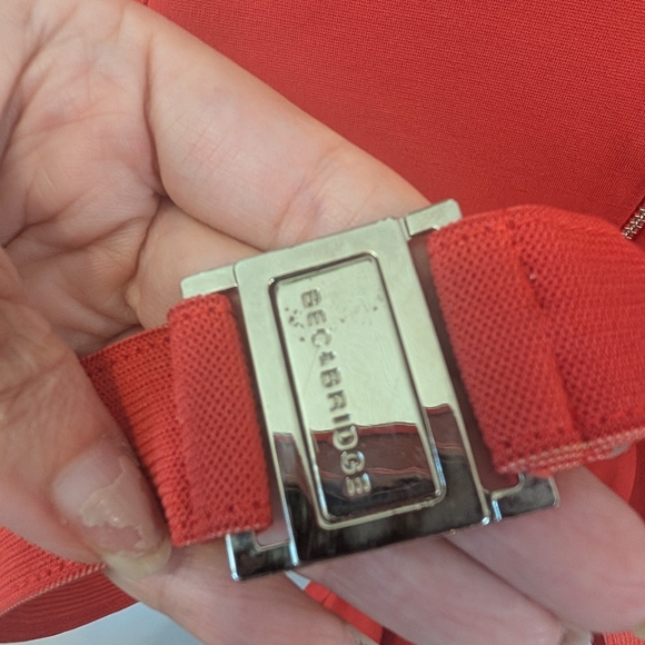 Bec And Bridge Red Long-Sleeve Cutout Bodycon Dress Sz. Small - Picture 7 of 11